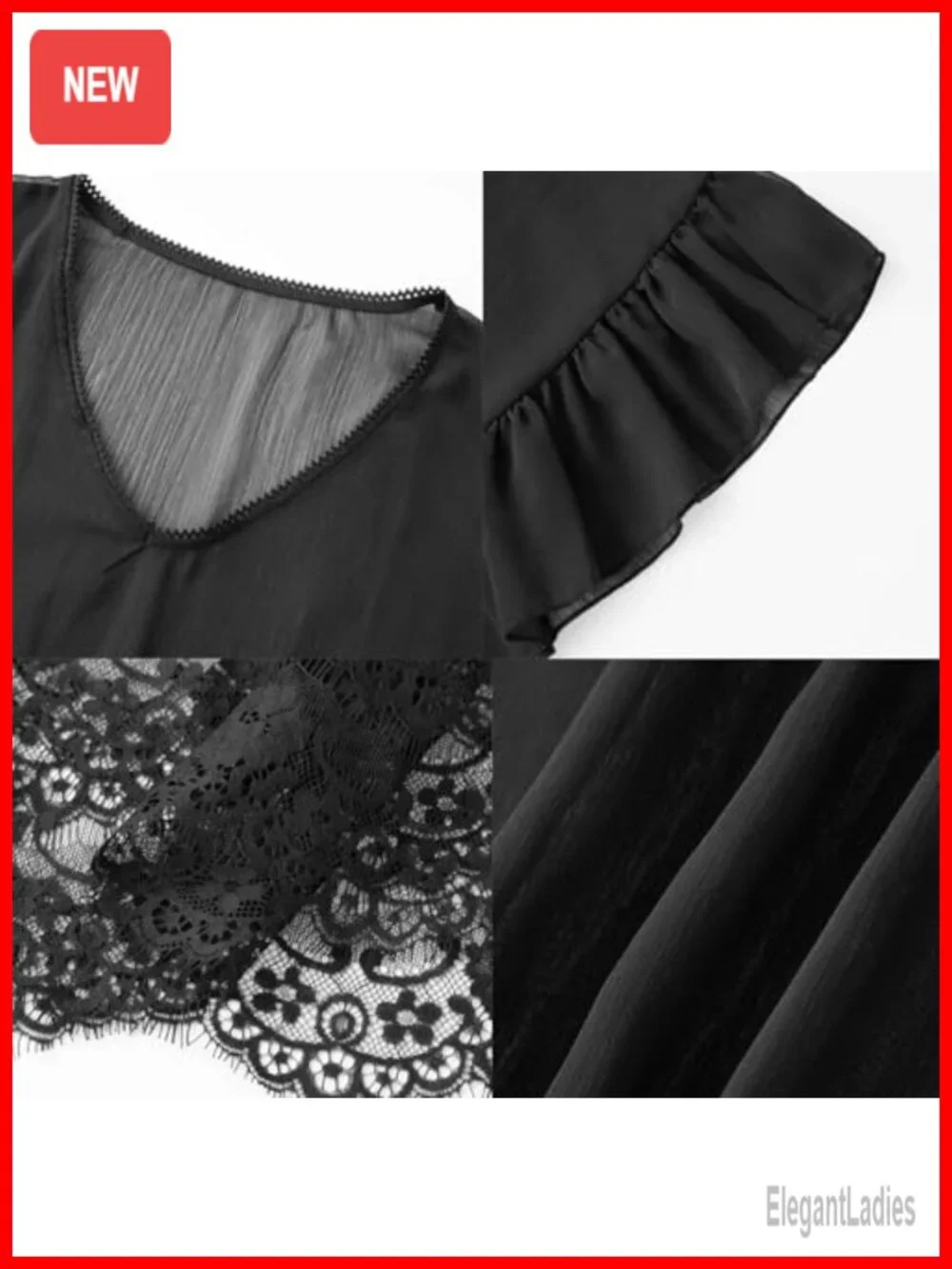 Sheer Mesh Poncho Top Batwing Sleeve Loose Fit Cover-up Lace Blouse Y2K